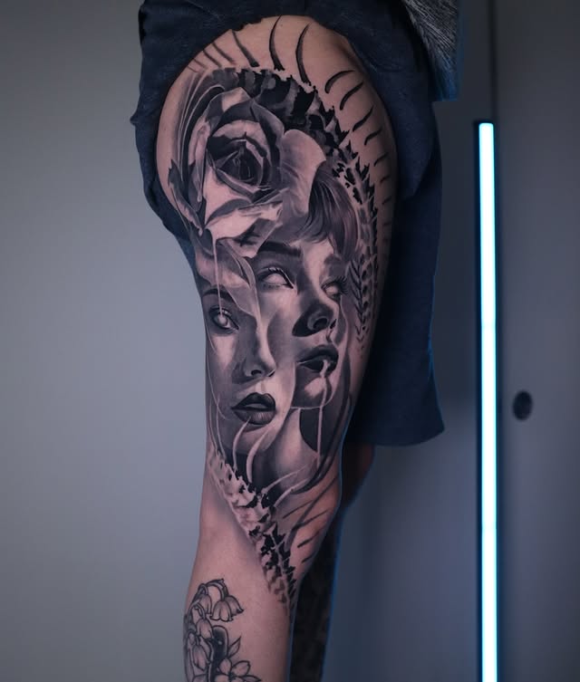 Realism tattoo by Naomi Burke